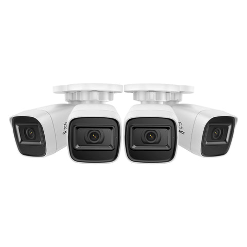 2MP 4pcs Outdoor Bullet CCTV Cameras, Smart Human / Vehicle / Motion Detection(4-Pack) 2MP 4pcs Outdoor Bullet CCTV Cameras, Smart Human / Vehicle / Motion Detection(4-Pack)