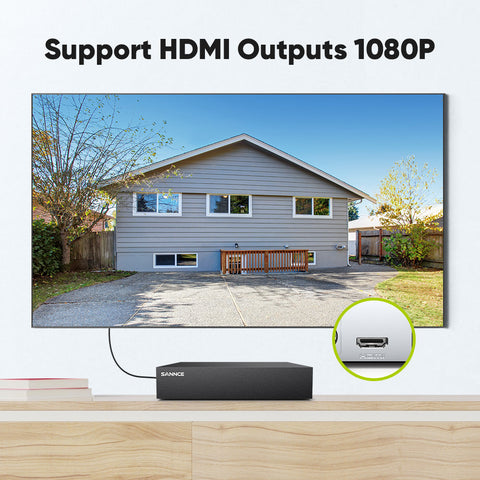 1080P 8 Channel PT Security Camera System - Hybrid 5-in-1 DVR, Pan & Tilt CCTV Camera, 100 ft Night Vision, Motion Detection, Outdoor, Waterproof 1080P 8 Channel PT Security Camera System - Hybrid 5-in-1 DVR, Pan & Tilt CCTV Camera, 100 ft Night Vision, Motion Detection, Outdoor, Waterproof