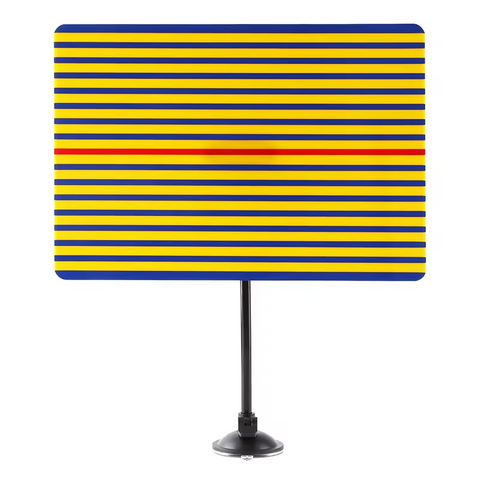 Dent Removal Tool - Auto Body Repair Reflector Board With Paintless Yellow Stripe Testing Dent Removal Tool - Auto Body Repair Reflector Board With Paintless Yellow Stripe Testing