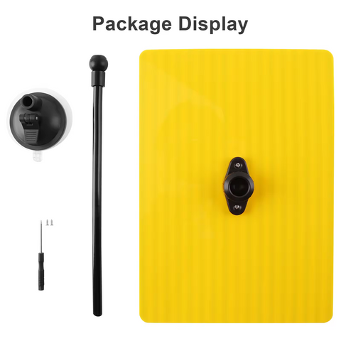 Dent Removal Tool - Auto Body Repair Reflector Board With Paintless Yellow Stripe Testing Dent Removal Tool - Auto Body Repair Reflector Board With Paintless Yellow Stripe Testing