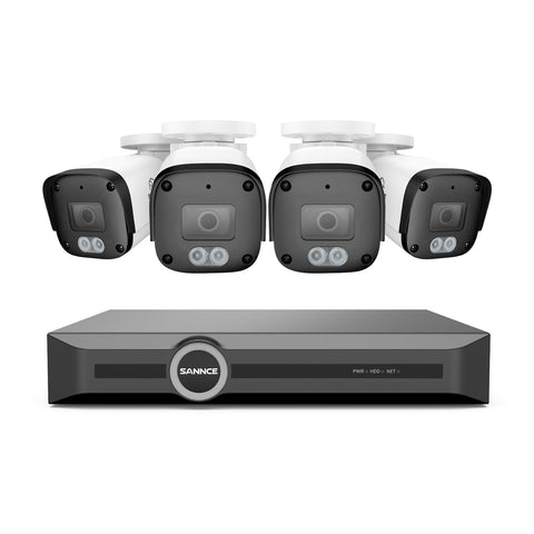 5MP 8 Channel PoE Security System, 6MP NVR, S+265., 256G Storage TF Card Capacity, Human & Vehicle Detection, Smart Playback, Smart Notification with Image Attached 5MP 8 Channel PoE Security System, 6MP NVR, S+265., 256G Storage TF Card Capacity, Human & Vehicle Detection, Smart Playback, Smart Notification with Image Attached