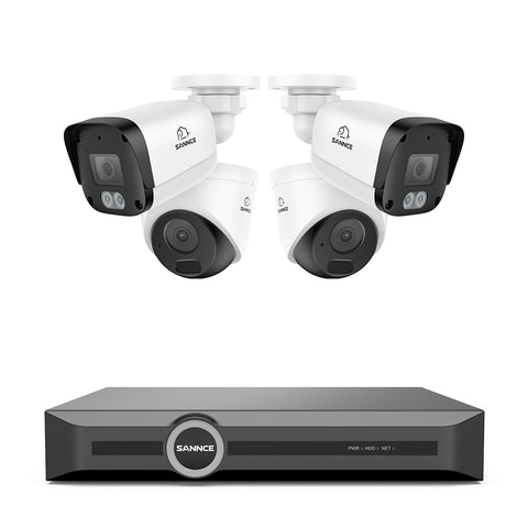 5MP 8 Channel PoE Security System, 6MP NVR, S+265., Human & Vehicle Detection, Smart Playback, Smart Notification with Image Attached 5MP 8 Channel PoE Security System, 6MP NVR, S+265., Human & Vehicle Detection, Smart Playback, Smart Notification with Image Attached