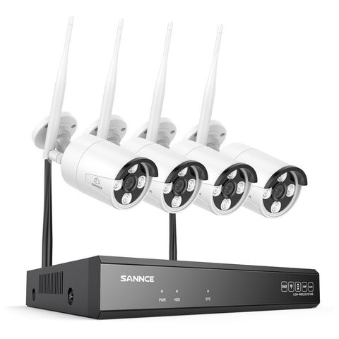 4K 16-Channel Wireless Security Camera System, 8MP NVR, 8MP WiFi IP Camera, Two-Way Audio, IP66 Waterproof, Smart AI Human Detection, Work With Alexa 4K 16-Channel Wireless Security Camera System, 8MP NVR, 8MP WiFi IP Camera, Two-Way Audio, IP66 Waterproof, Smart AI Human Detection, Work With Alexa