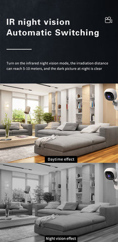 Square Indoor Camera for Home Security, 1080P WiFi Security Camera for Pet/ Baby Monitor, Privacy Mode, 2-Way Audio, Night Vision, AI Detection, SD Card Storage Square Indoor Camera for Home Security, 1080P WiFi Security Camera for Pet/ Baby Monitor, Privacy Mode, 2-Way Audio, Night Vision, AI Detection, SD Card Storage