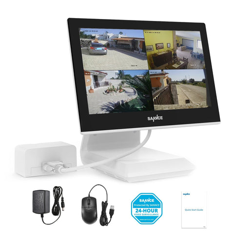 5MP 4 Channel Hybrid 5-in-1 CCTV Digital Video Recorder w/ 10.1“ LCD Colorful Monitor 5MP 4 Channel Hybrid 5-in-1 CCTV Digital Video Recorder w/ 10.1“ LCD Colorful Monitor