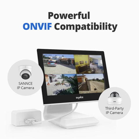 5MP 4 Channel Hybrid 5-in-1 CCTV Digital Video Recorder w/ 10.1“ LCD Colorful Monitor 5MP 4 Channel Hybrid 5-in-1 CCTV Digital Video Recorder w/ 10.1“ LCD Colorful Monitor