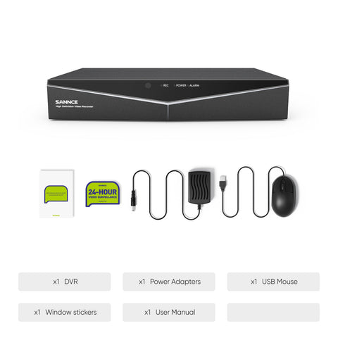 Certified Refurbished 5MP 8 Channel Hybrid 5-in-1 CCTV Digital Video Recorder, Motion Detection, Support IP & Analog Cameras Certified Refurbished 5MP 8 Channel Hybrid 5-in-1 CCTV Digital Video Recorder, Motion Detection, Support IP & Analog Cameras