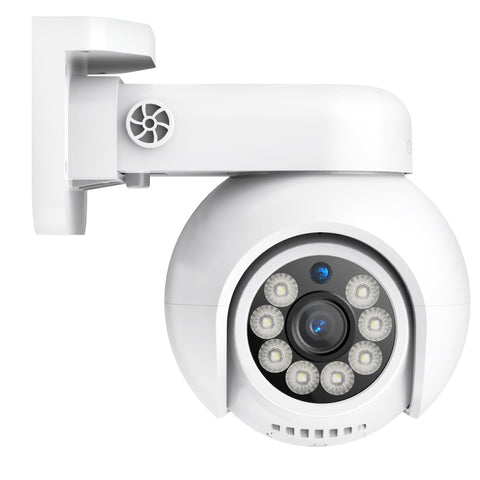 10 Channel 4K PoE Security Camera System with 4 Cameras, 8MP Outdoor Pan-Tilt IP Cameras, AI Detection, Smart Tracking, Color Night Vision, H.265+, Two-Way Audio 10 Channel 4K PoE Security Camera System with 4 Cameras, 8MP Outdoor Pan-Tilt IP Cameras, AI Detection, Smart Tracking, Color Night Vision, H.265+, Two-Way Audio