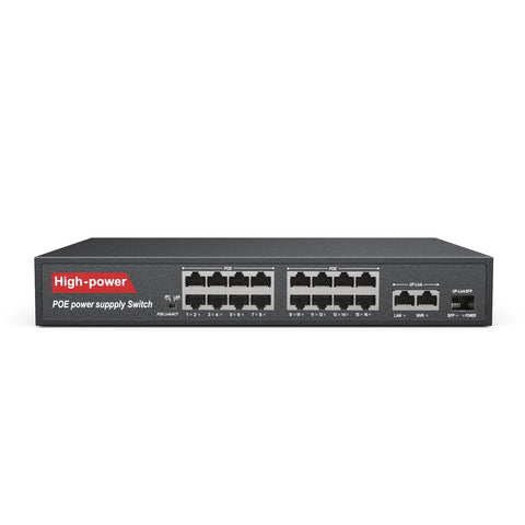 4K 32 Channel PoE NVR Recorder with 16 PoE Ports, Up to 12MP Video Resolution,  H.265+, 4 Hard Drive Bays, Smart Video Content Analysis Search, Temperature Detection 4K 32 Channel PoE NVR Recorder with 16 PoE Ports, Up to 12MP Video Resolution,  H.265+, 4 Hard Drive Bays, Smart Video Content Analysis Search, Temperature Detection