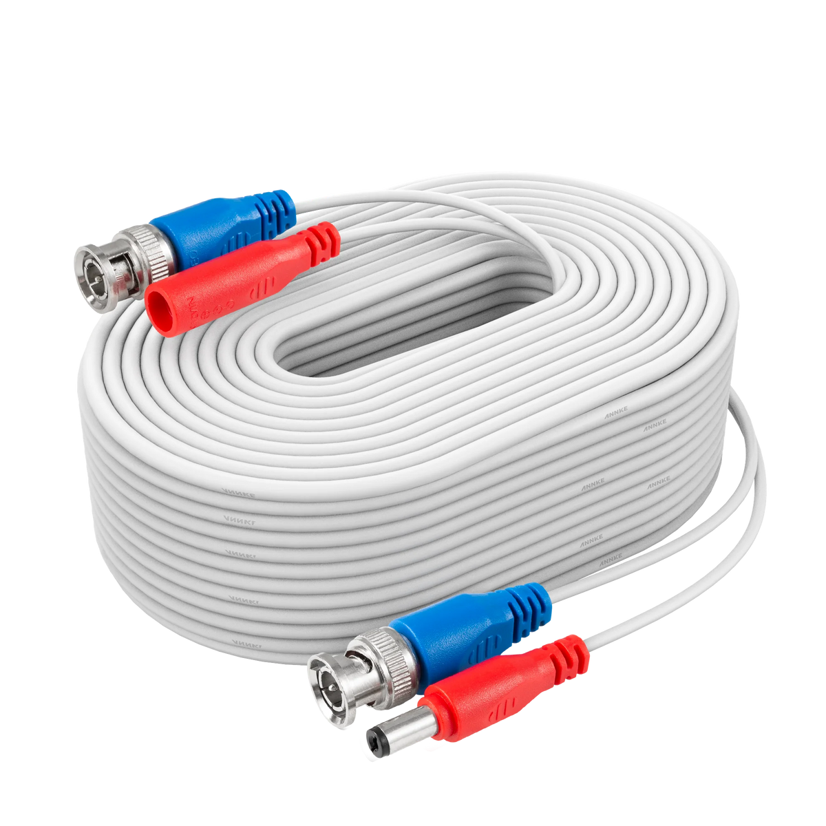 Fire Rated 100% UL-Certified 30 m/100 ft All-in-One BNC Video Power Cables