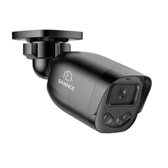 SANNCE 4CH Mini DVR Security Camera System, 4×1080P Outdoor Bullet CCTV Cameras, Type-C Connection, Dual-Light Full-Color Night Vision, AI Human & Vehicle Detection, Up to 512GB SD Storage, for Home, Garage & Small Business