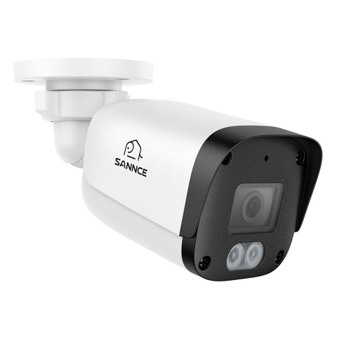 FW800 - Add-on 4K POE Security Camera w/ Audio, AI Detection, Wider-Angle, Dual-Light Color Night Vision, IP67 Waterproof