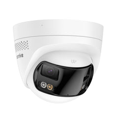 FCD800 - 8MP UHD Dual-Lens Outdoor PoE Security Camera, 180° Panoramic View, Smart Dual Light Night Vision, Two-Way Audio, Active Siren & Alarm, Human & Vehicle Detection, IP67