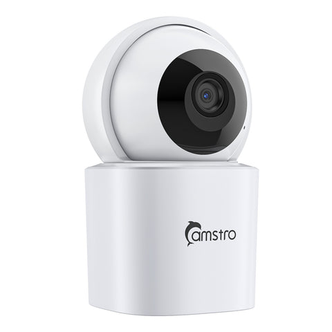 Camstro Video Monitors, 5MP Super HD Indoor PT WiFi IP Camera - Pan & Tilt, Day Night Vision, Two-way Audio