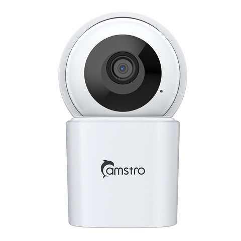 Camstro Video Monitors, 5MP Super HD Indoor PT WiFi IP Camera - Pan & Tilt, Day Night Vision, Two-way Audio