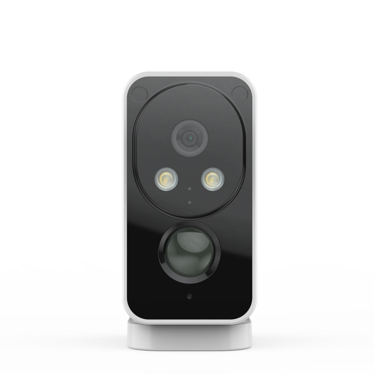 Camstro 2K Outdoor Wireless Camera Night Vision Color PIR Detection Two-Way Audio, IP66, Cloud/SD, Alexa, WiFi 2.4GHz, Rechargeable Battery