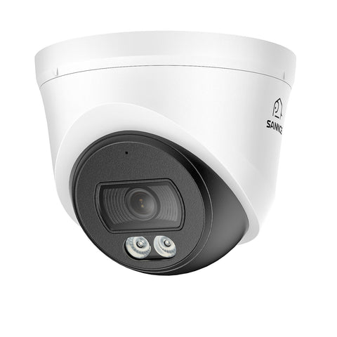 3MP 8-Channel PoE Security Camera System with 6MP NVR, F1.0 Full Color Night Vision, 6Pcs 2K Cameras, AI Human & Vehicle Detection, S+265