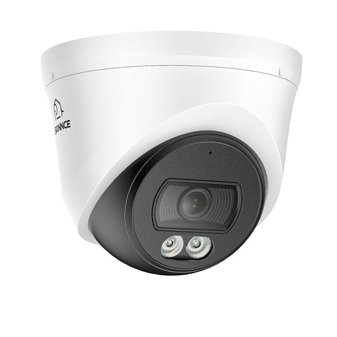 WD800 - 4K POE Security Camera System w/ Audio, AI Detection, Dual-Light Color Night Vision, IP67 Waterproof (8CH + 2 Cams)