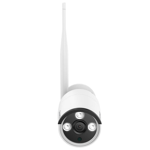 5MP 16-Channel Wireless CCTV System, 8MP NVR, WiFi IP Cameras, AI Audio, Human Detection, Works with Alexa (1x4MP Dual-Lens Camera + 4x3MP Night Vision Cameras)
