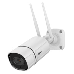 3MP Wireless Outdoor Bullet Security Camera – Waterproof IP Camera with Dual Antenna, H.265, IR Night Vision, Two-Way Audio & TF Card Support