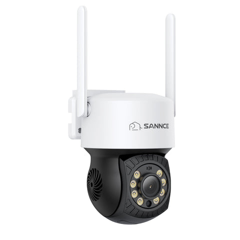 5MP 16-Channel Wireless CCTV PT Camera System, 8MP NVR, 5MP Pan & Tilt WiFi IP Cameras, Audio Recording, AI Human Detection, Work With Alexa (6xPT Camera, 4xBullet Camera and 8MP 16CH NVR)