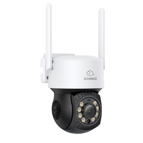 5MP 16-Channel Wireless CCTV System, 8MP NVR, PT WiFi Cameras, AI Audio, Human Detection, Work With Alexa (6xPT Cameras + 2x4MP Dual-Lens Wide-Angle Camera)