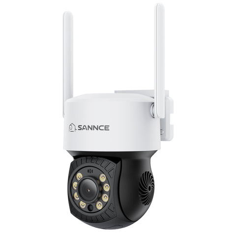 5MP 16-Channel Wireless CCTV PT Camera System, 8MP NVR, 5MP Pan & Tilt WiFi IP Cameras, Audio Recording, AI Human Detection, Work With Alexa (4xPT Camera, 6xBullet Camera and 8MP 16CH NVR)