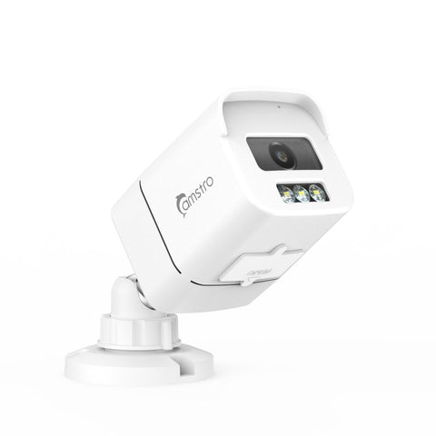 Camstro 8MP IP Cameras, Color Night Vision, Two-Way Audio Intercom, IP67 Weatherproof