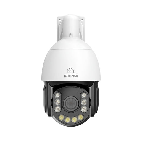 4K 8-Channel PoE Security NVR System with 4PCS 20X PTZ 8MP Cameras, Auto Tracking, Two-Way Audio, Night Vision