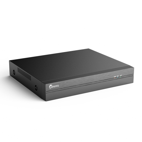 Camstro 4K 8-Channel POE CCTV Camera Security System, 4K NVR w/4 8MP IP Cameras, Color Night Vision, Customized Motion Area, Comprehensive Smart Detection, Two-Way Audio Intercom, IP67 Weatherproof