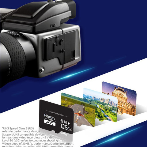 SANNCE 128GB Micro SD Card for Security Camera/Smartphone/Drone/Dash Cam/Tablet/PC
