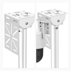 Security Camera Mount Bracket, Heavy-Duty Metal, Wall / Ceiling Mount for Turret & Dome & Bullet Cameras, Compatible with Conventional Security Camera