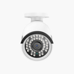 3MP Full HD PoE IP Bullet Security Camera w/ Audio Recording for SANNCE NVR N98PBD/N96PBK(Pack of 2)