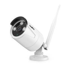 3MP Wireless Security Camera, 2Pcs WiFi IP Cameras for SANNCE N48WHE/N98WHE/N44WEF, AI Human Detection, Work with Alexa, 100ft Night Vision, Remote Access & Smart Motion Alerts