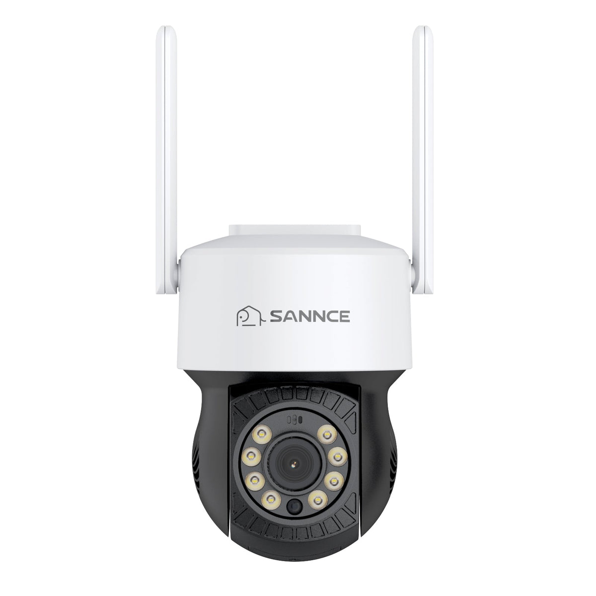 Certified Refurbished 5MP Wireless PT Security Camera, Pan & Tilt, 2Pcs WiFi IP Cameras for SANNCE N48WHE NVR, AI Human Detection, Work with Alexa, 100ft Night Vision, Remote Access & Smart Motion Alerts