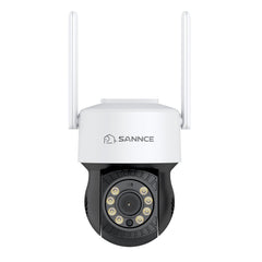 5MP Wireless PT Security Camera, Pan & Tilt, 2Pcs WiFi IP Cameras for SANNCE N48WHE/N98WHE NVR, AI Human Detection, Work with Alexa, 100ft Night Vision, Remote Access & Smart Motion Alerts