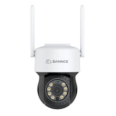 3MP PT Wireless Security Camera, Pan & Tilt WiFi IP Cameras for SANNCE N48WHE/N98WHE/N44WEF, AI Human Detection, Work with Alexa, 100ft Night Vision, Remote Access & Smart Motion Alerts