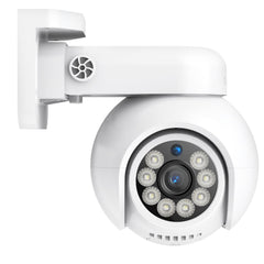 4K 8MP UHD PoE Security Outdoor PT IP Camera - Pan & Tilt, Smart Vehicle Detection, Two-way Audio, Up to 256G TF card storage, Support Onvif, Work with SANNCE N98PBD/N96PBK