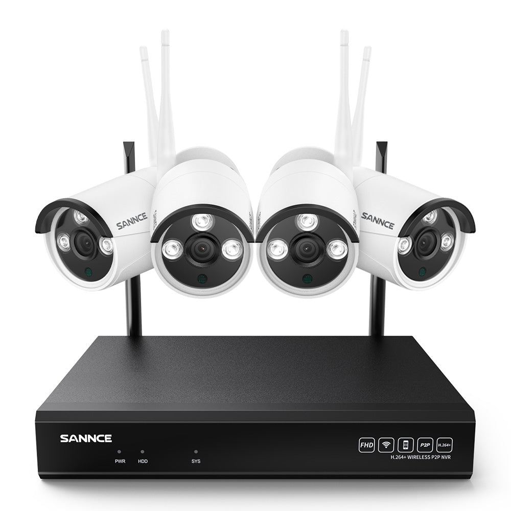 thumbnail image 2 of SANNCE 2-Pack 3MP Wireless Security Cameras Outdoor, 2-Way Audio, Night Vision, Alexa 2 of 6